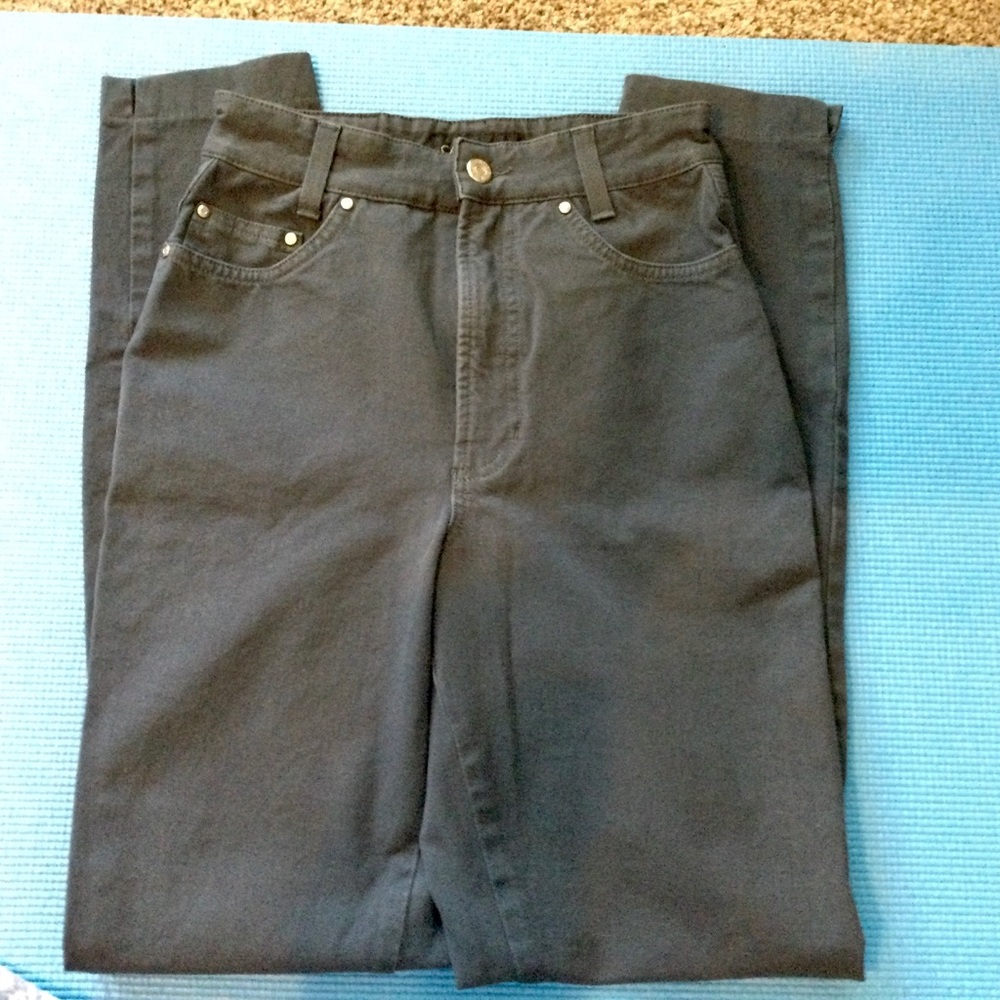 Cambio Gray Charcoal Jeans. Sz.4 12x30